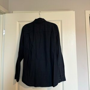 NWOT Buck Mason Men’s Shirt in Black Sz M